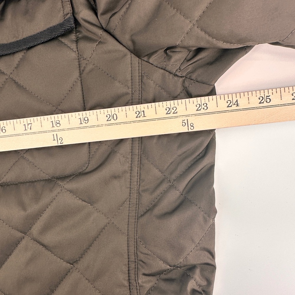 Madison Creek Outfitters Mens Large Quilted Jacket Olive Green Elbow Patches‎ - Picture 11 of 13